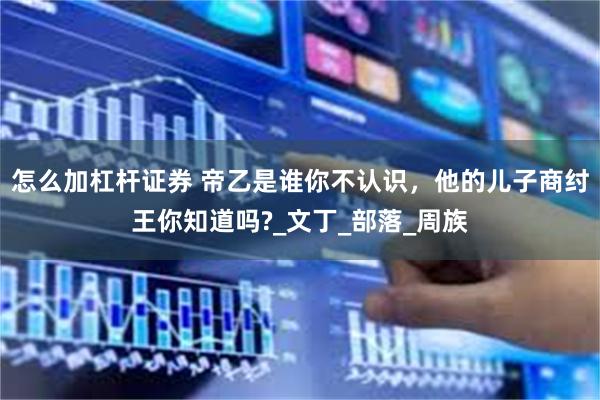 怎么加杠杆证券 帝乙是谁你不认识，他的儿子商纣王你知道吗?_文丁_部落_周族