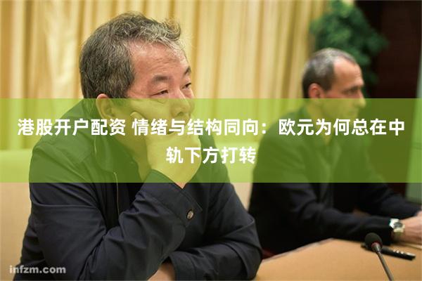港股开户配资 情绪与结构同向：欧元为何总在中轨下方打转